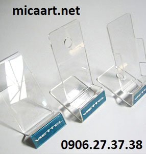 Kệ mica trưng bày điện thoại 001