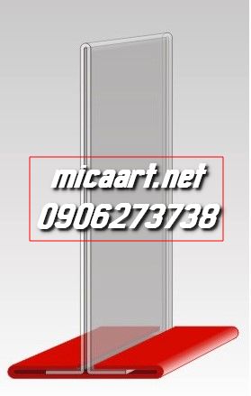 Menu mica A5 - chữ T rời