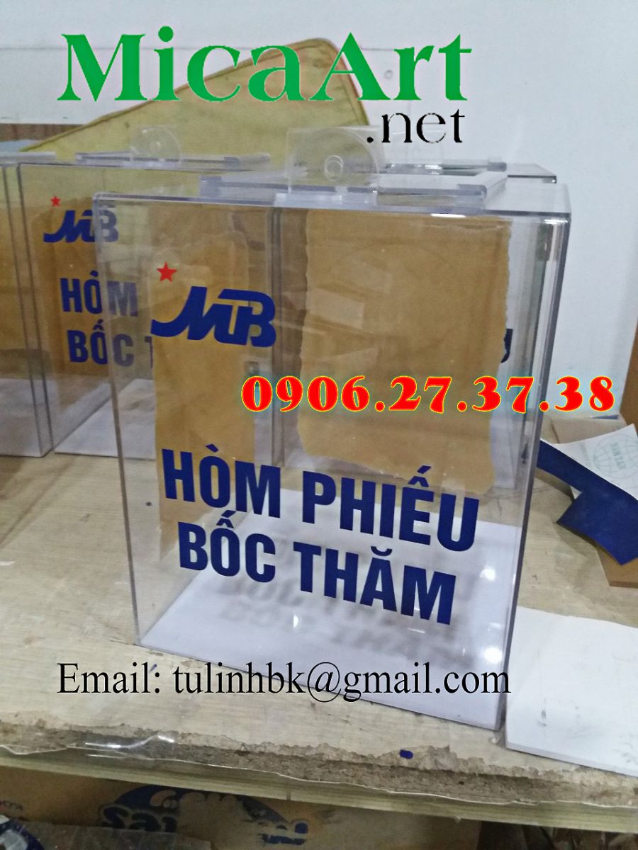 Địa chỉ kinh doanh bán hộp nhựa mica trong suốt giá rẻ Hà Nội