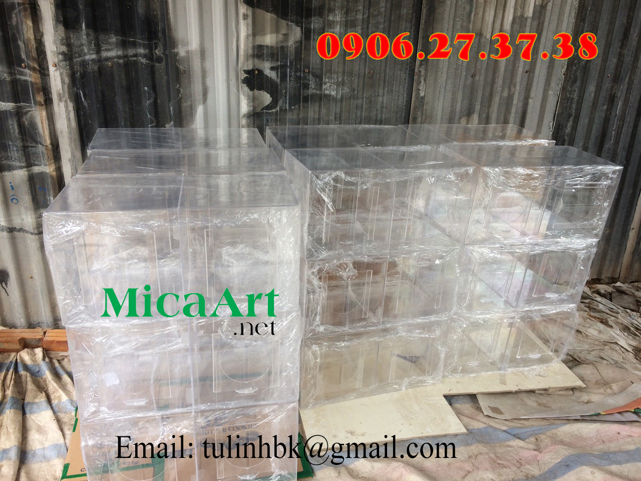 Gia công tấm nhựa Mica trong suốt giá tốt tại Hà Nội
